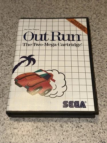 OutRun (Sega Master System, 1986) Tested