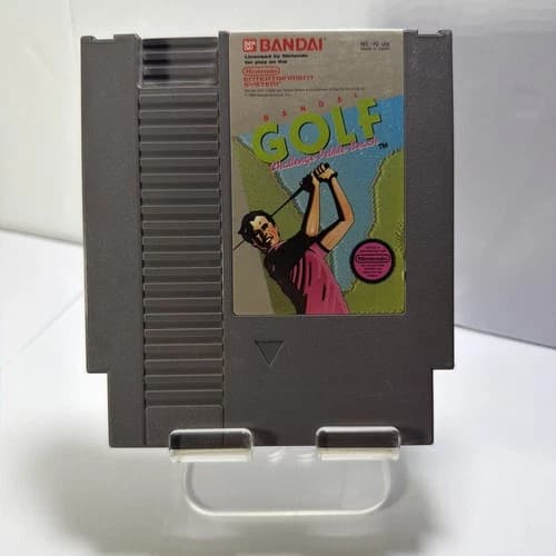 NES Bandai Golf Challenge Pebble Beach Nintendo Authentic Cartridge Only