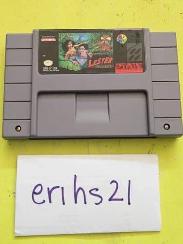 Lester the Unlikely - Super Nintendo SNES game - Clean - Tested - Fast Shipping!