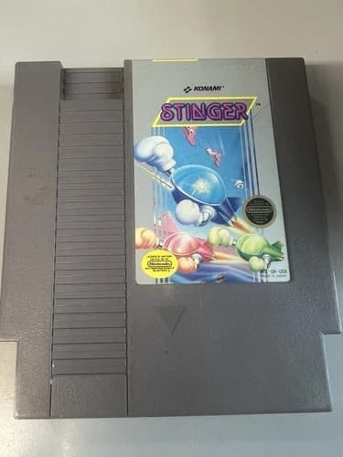 Konami Stinger NES Cartridge Nintendo Entertainment System 1986, Cartridge Only