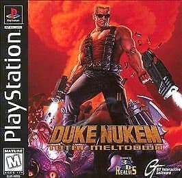 Duke Nukem: Total Meltdown (PlayStation 1, PS1) DISC ONLY. Tested