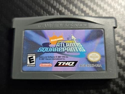 SpongeBob's Atlantis SquarePantis (Nintendo Game Boy Advance, 2007)