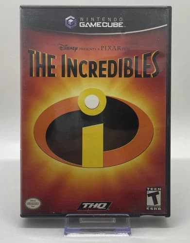 The Incredibles (Nintendo GameCube, 2004) Complete With Manual