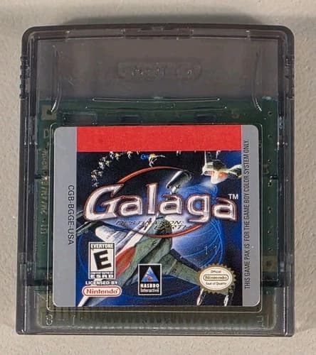 Galaga Destination Earth - Nintendo Gameboy Color - Cartridge Only - Tested