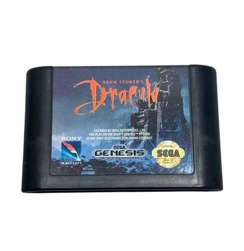 Bram Stoker's Dracula (Sega Genesis, 1993) Cartridge Only - Tested