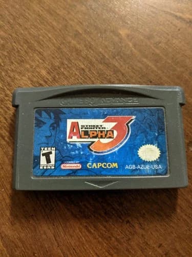 Street Fighter Alpha 3 - Nintendo Gameboy Advance - (TESTED)
