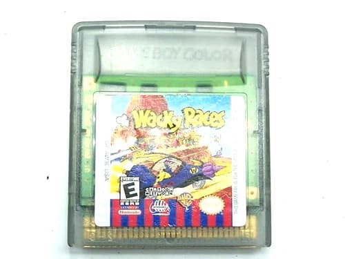Wacky Races Nintendo Game Boy Color, 2000 Game Only TESTED AND WORKING