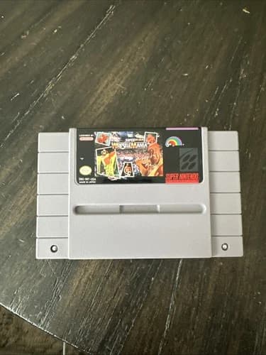 Super Nintendo SNES Game Only WWF Super WrestleMania