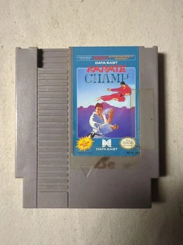 Karate Champ (Nintendo Entertainment System, 1986). Tested & Working