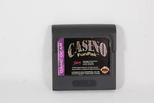 Sega Game Gear 1995 Casino Funpak