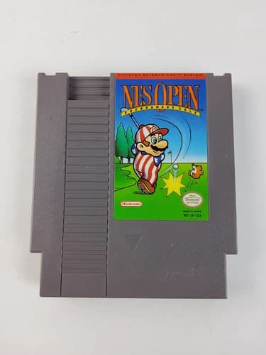 NES Open Tournament Golf (Nintendo NES, 1991) Authentic Game Cartridge TESTED