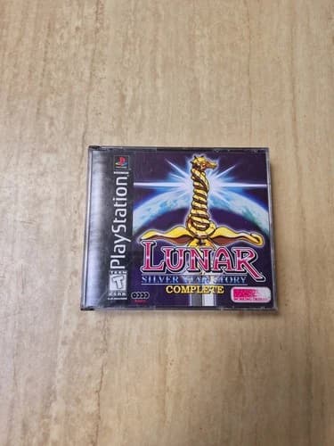 Lunar Silver Star Story Complete PlayStation 1 PS1 With Map No Music CD