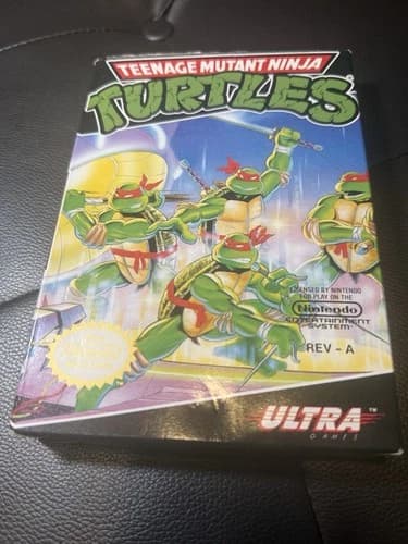 Teenage Mutant Ninja Turtles (Nintendo NES 1989) Not CIB Complete Good Condition
