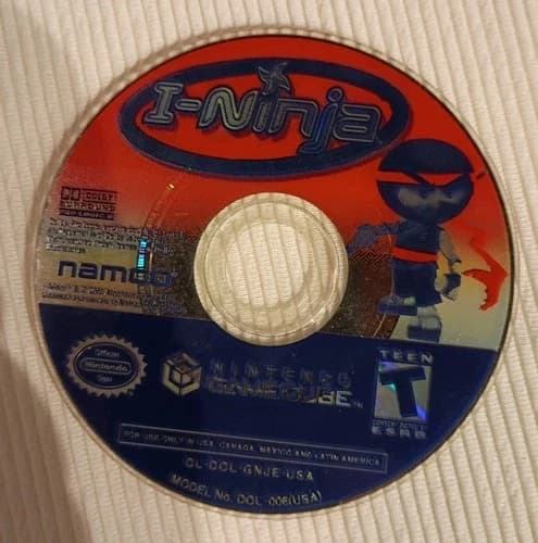 I-Ninja for Nintendo GameCube 2003 - Disc Only TESTED WORKS ininja I-ninja