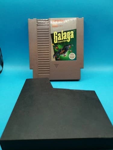 Galaga: Demons of Death (NES, 1988) Authentic Cart Only Tested Working