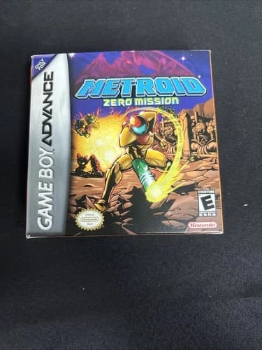 Metroid: Zero Mission (Nintendo Game Boy Advance, 2004) CIB