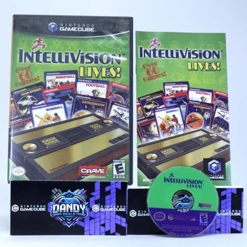 Intellivision Lives GC CIB W/ Manual - GameCube