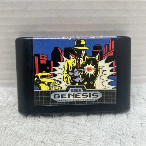 Dick Tracy (Sega Genesis, 1990) Cartridge Only Authentic Tested
