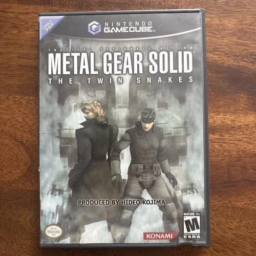 Metal Gear Solid The Twin Snakes Nintendo Gamecube