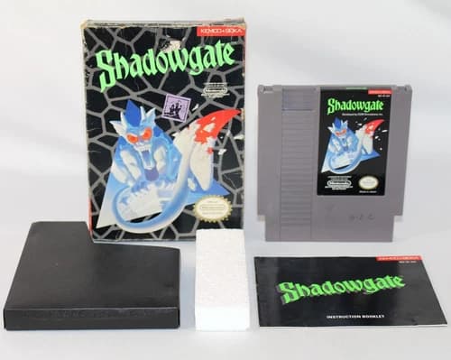 Shadowgate NES Nintendo Complete CIB! Authentic & Tested! Nice!