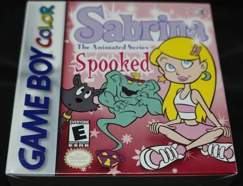 Sabrina The Animated Series Spooked (Game Boy Color) ~ CIB Tested Working