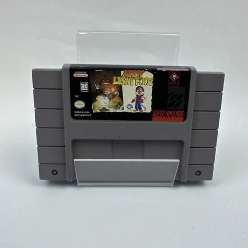 Ardy Light Foot (Super Nintendo SNES, 1996) Authentic US Cartridge Tested