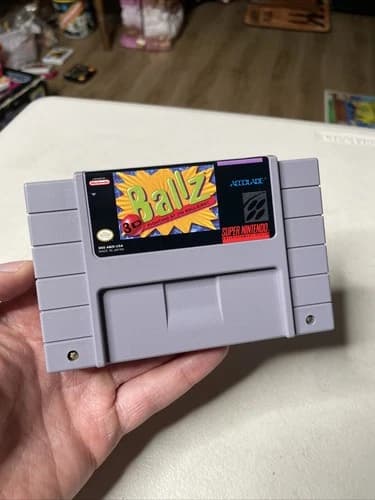 Ballz 3D (Super Nintendo, SNES) Game - Authentic - Tested