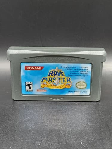 Rave Master: Special Attack Force (Nintendo Game Boy Advance, 2005) Authentic