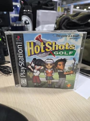 Hot Shots Golf (PS1 Sony PlayStation 1, 1998) Video Game Complete CIB W/ Manual