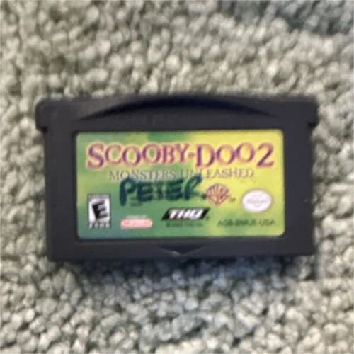 Scooby-Doo 2: Monsters Unleashed Nintendo Game Boy Advance Cartridge NTSC-U/C