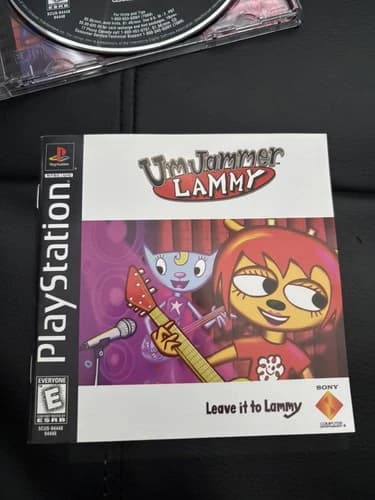 Um Jammer Lammy PS1 CIB Sony PlayStation 1 Complete