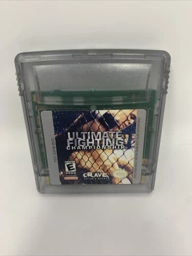 Ultimate Fighting Championship (Nintendo Game Boy Color) TESTED AND WORKING
