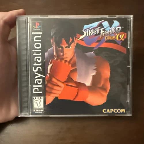Street Fighter EX Plus Alpha (PlayStation 1 PS1) Complete - Tested - Authentic
