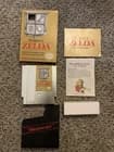 The Legend of Zelda Nintendo NES CIB Box Manual Map Black Star Code Variant RARE