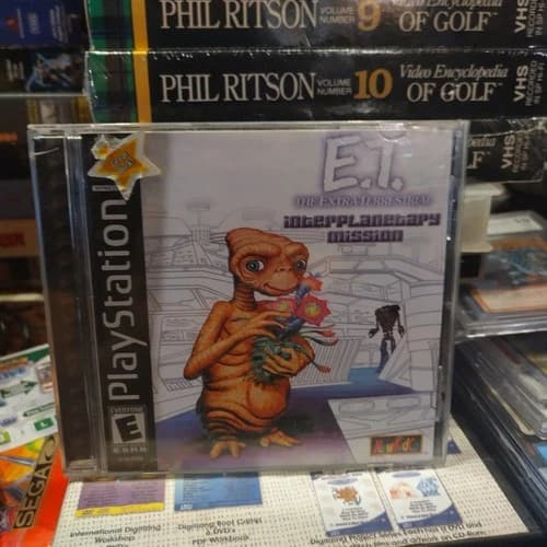 E.T. Extra-Terrestrial: Interplanetary Mission PlayStation 1 PS1 Complete RARE!
