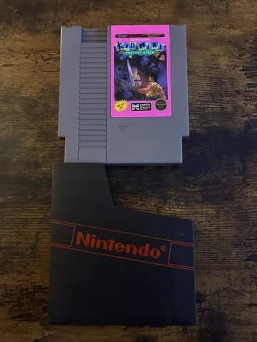 Kid Niki Radical Ninja (Nintendo Entertainment System 1987) Tested NES Game Cart