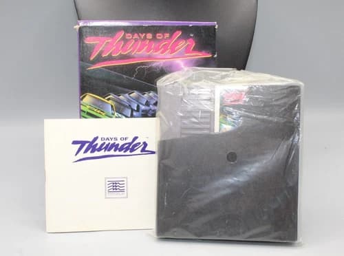 Days of Thunder (Nintendo NES) *Complete w/ Box and Manual *FREE SHIPPING*