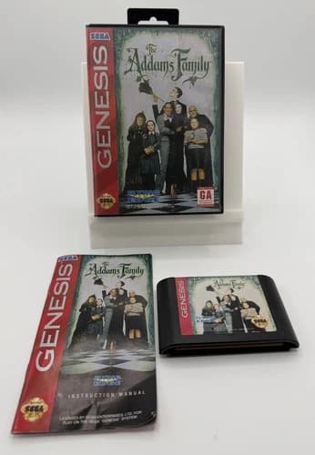 The Addams Family Sega Genesis 1992 CIB