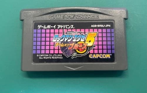 Rockman EXE 5 Team Of Blues Game boy Advance Nintendo Mega Man Battle Network