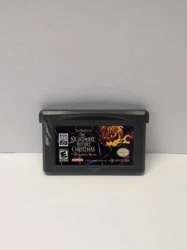 The Nightmare Before Christmas: The Pumpkin King Gameboy Advance GBA NICE Auth!