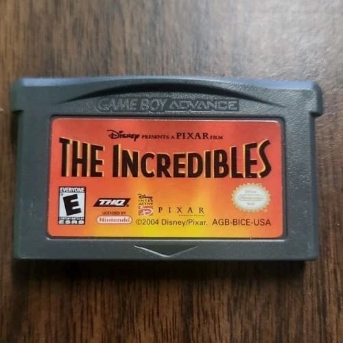 The Incredibles Nintendo Game Boy Advance Tested