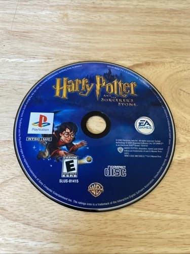 Harry Potter and the Sorcerer's Stone PS1 PlayStation EA Games Disc Only