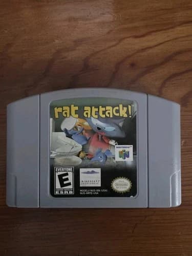 Rat Attack! Nintendo 64 N64 Authentic