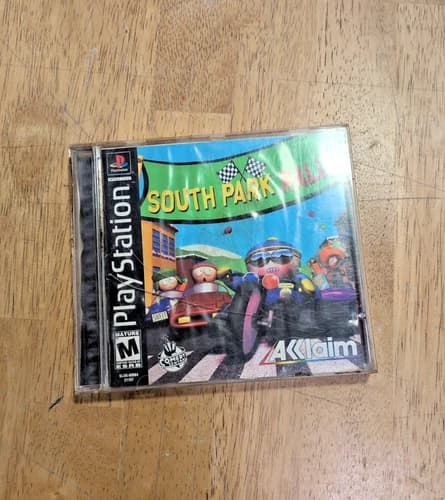 Playstation One South Park Rally rated Mature Pre-Owned in Good Condition