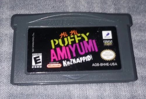 Hi Hi Puffy Amiyumi: Kaznapped (Nintendo Game Boy Advance) Tested Free Shipping