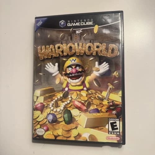 Wario World (Nintendo GameCube, 2003) TESTED AND COMPLETE