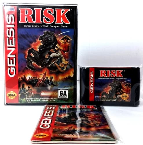 Risk (Sega Genesis, 1994) CIB Tested