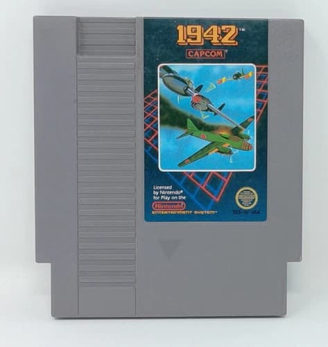 1942 Capcom (Nintendo Entertainment System, 1985) - 5 Screws, Tested