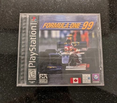 Formula One 99 (Sony PlayStation 1, PS1) CIB Complete w/ Reg Card