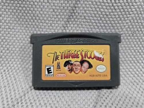 The Three Stooges Nintendo Game Boy Advance 2002 Authentic GBA Cartridge Tested